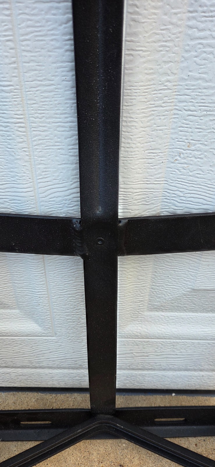 Welded and coated Alice frame