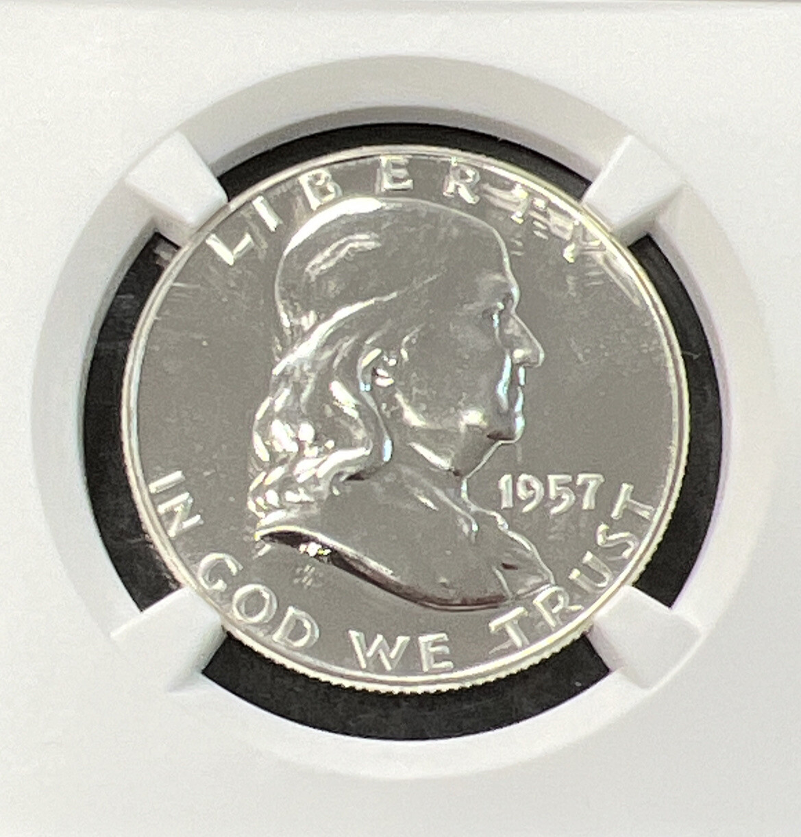 1957 Proof Franklin Half Dollar PF69 NGC Proof PR 69