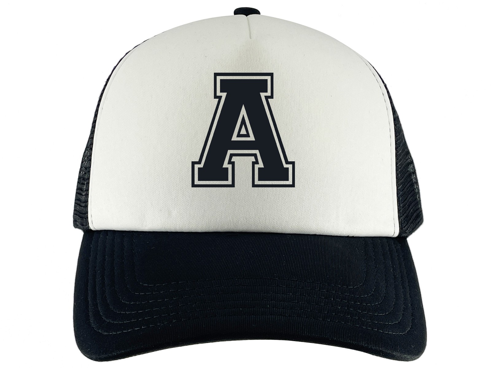 Gravity Threads Varsity Initial Youth Trucker Hats
