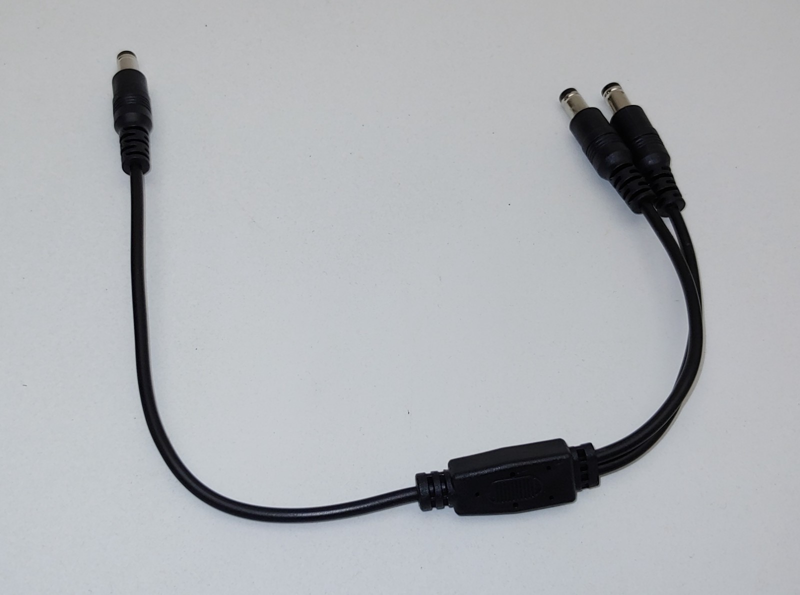 Dual Head Splitter Cable 5v 9v 12v Volt DC Power Jack