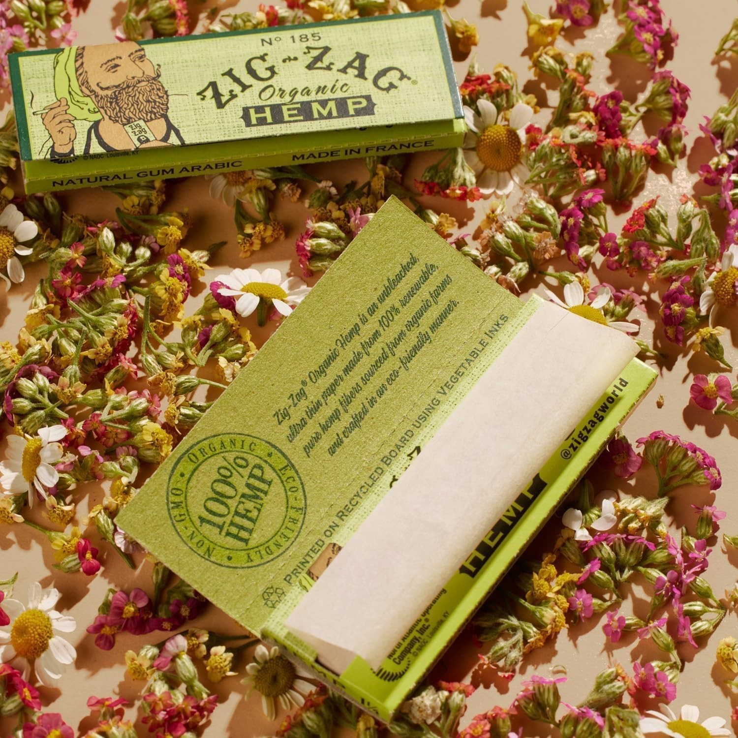 ZIG-ZAG Rolling Papers Organic 1 1/4 (3 Booklets) + Zig-Zag Premium 78mm