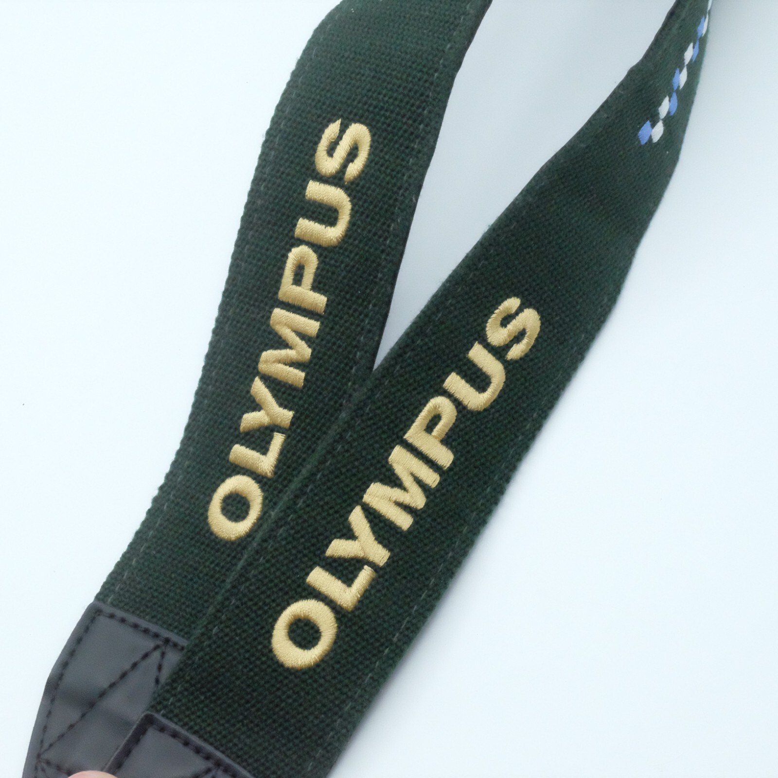 OLYMPUS 90th Anniversary Neck Strap Green x Gold