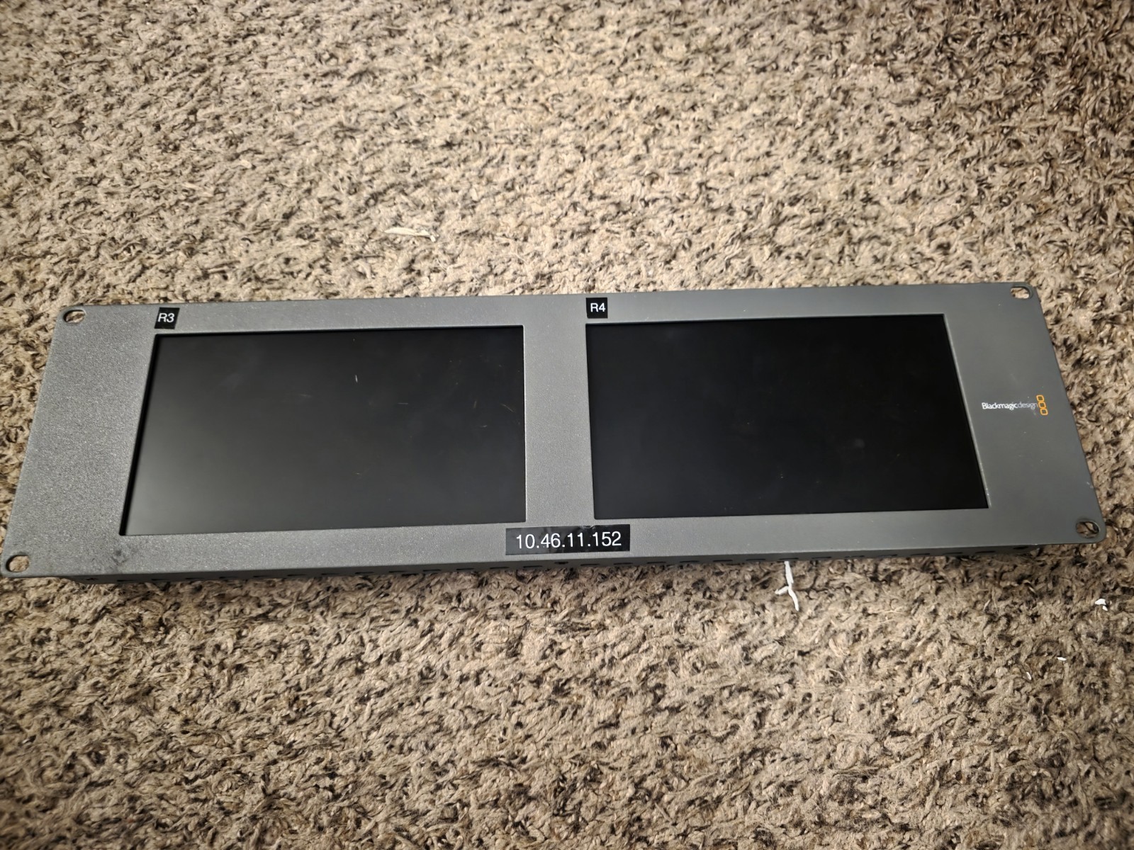 Blackmagic Design SmartView Duo 2 Dual 8" LCD Monitor No Power Supply