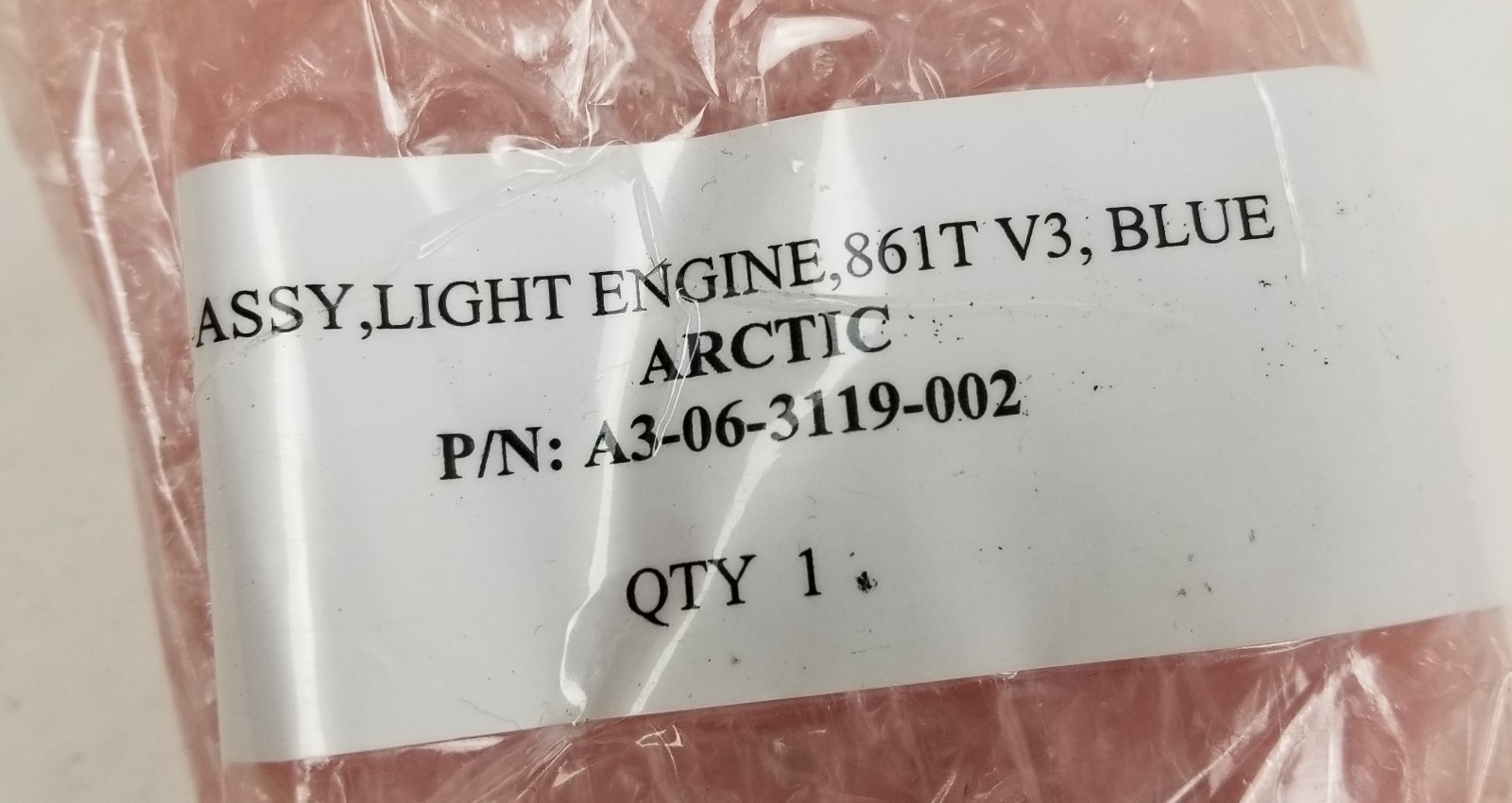 Astronics A3-06-3119-002 Light Engine Replacement Assembly Blue Arctic NEW