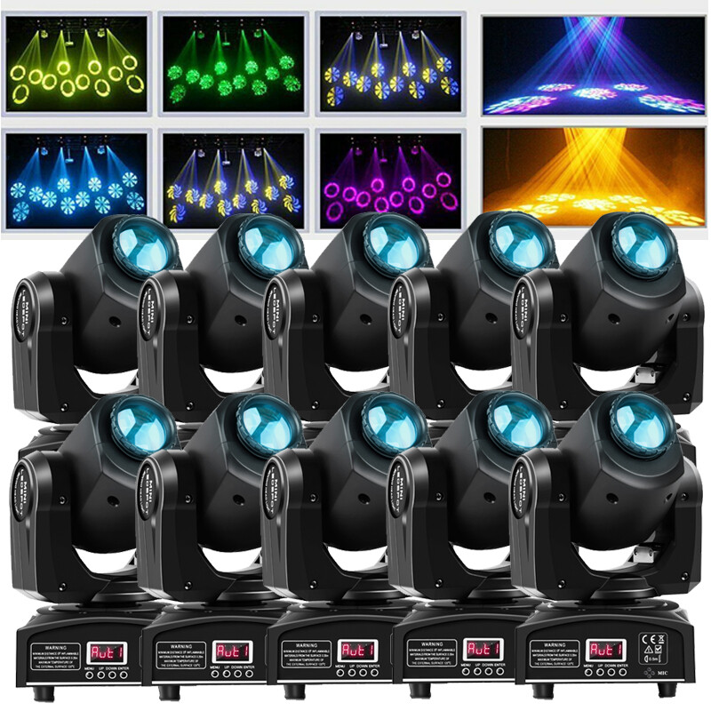 120W LED Moving Head Light RGBW Gobo Beam Stage DJ Light Disco DMX Spot Lighting