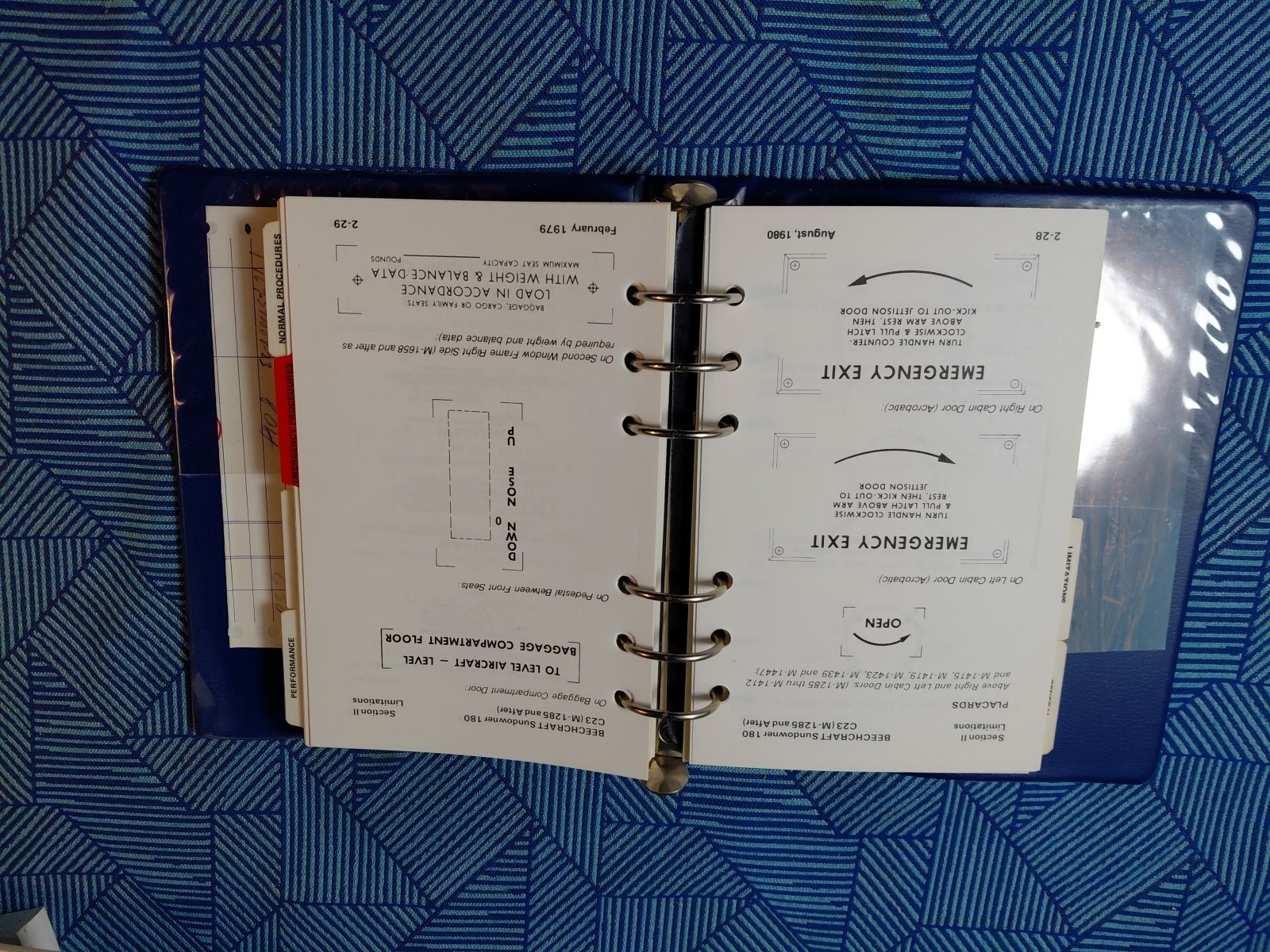 Beechcraft Sundowner 180 Pilot’s Operating Handbook C23