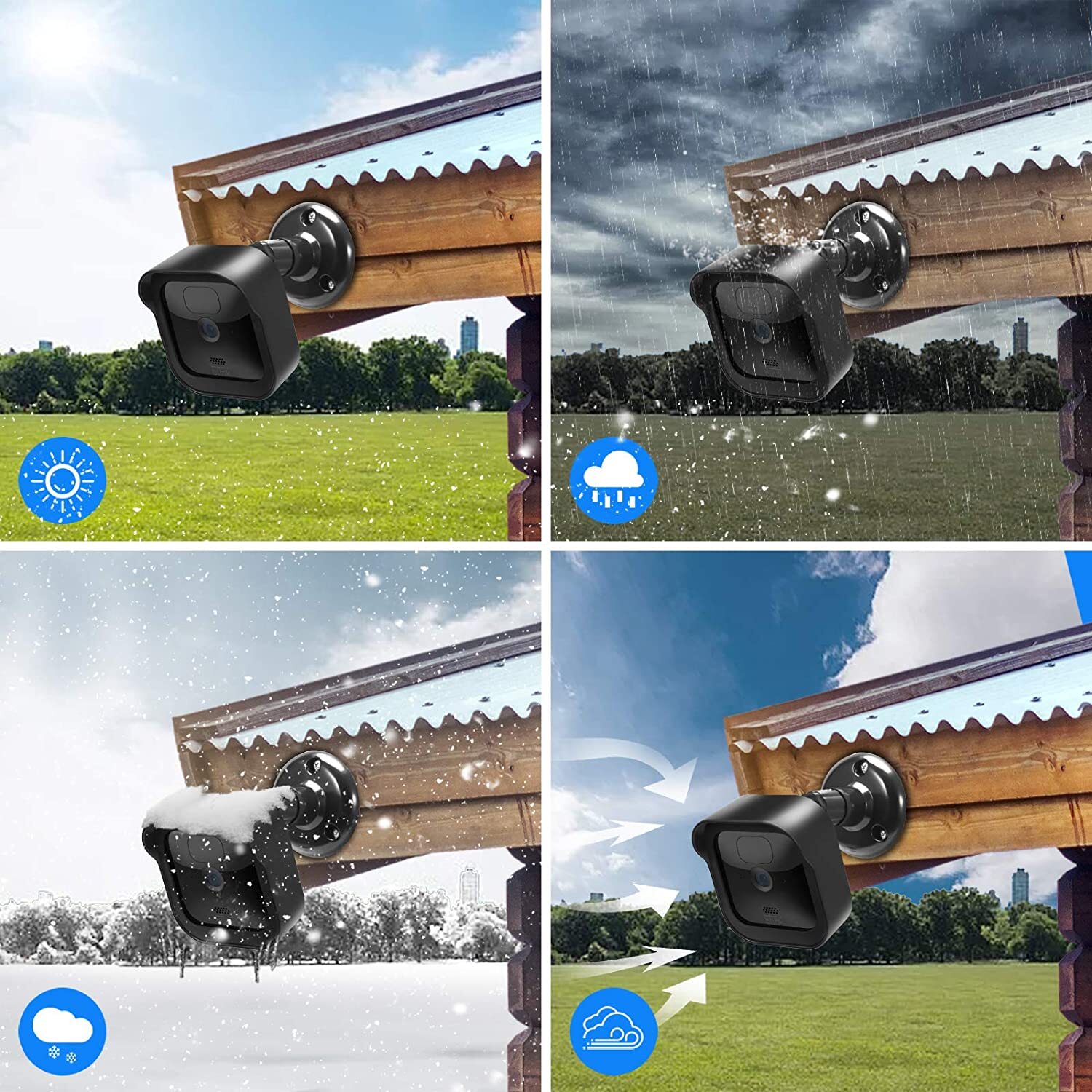 All New Outdoor Camera Mount Bracket 5 Pack Full Weather Proof Housing