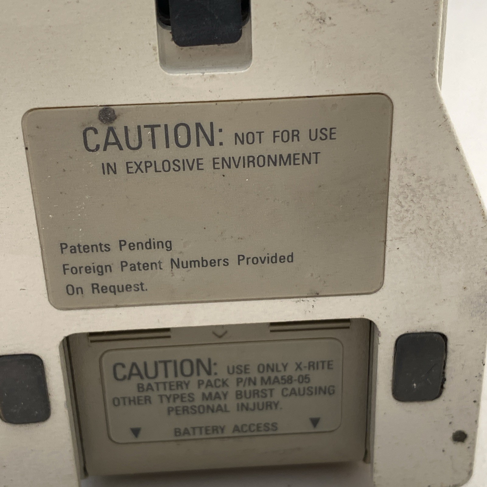 X-RITE SP68 SPECTROPHOTOMETER Used Untested