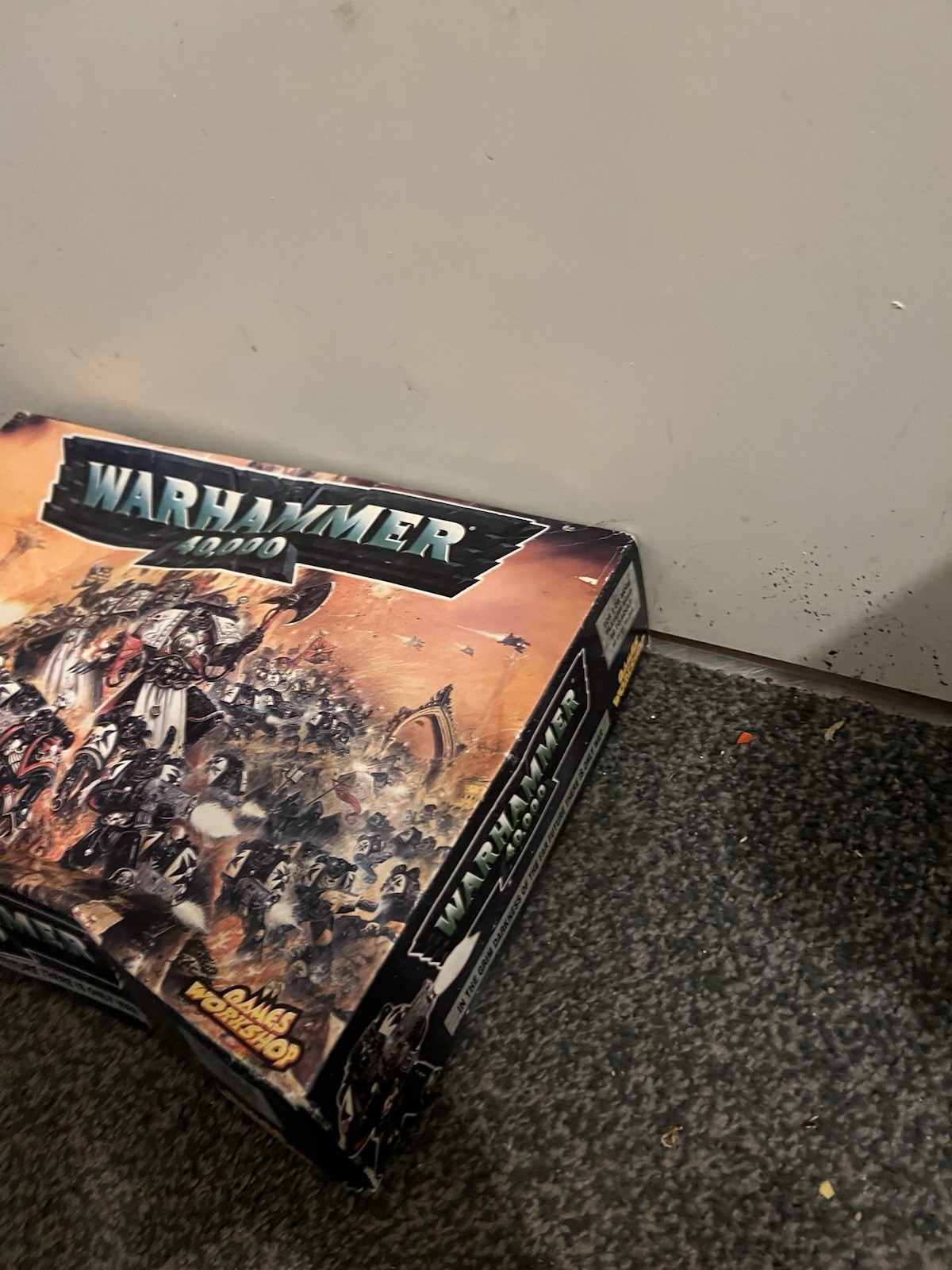 Warhammer 40k 3rd Edition Box Set Games Workshop Broken Box With Manuals