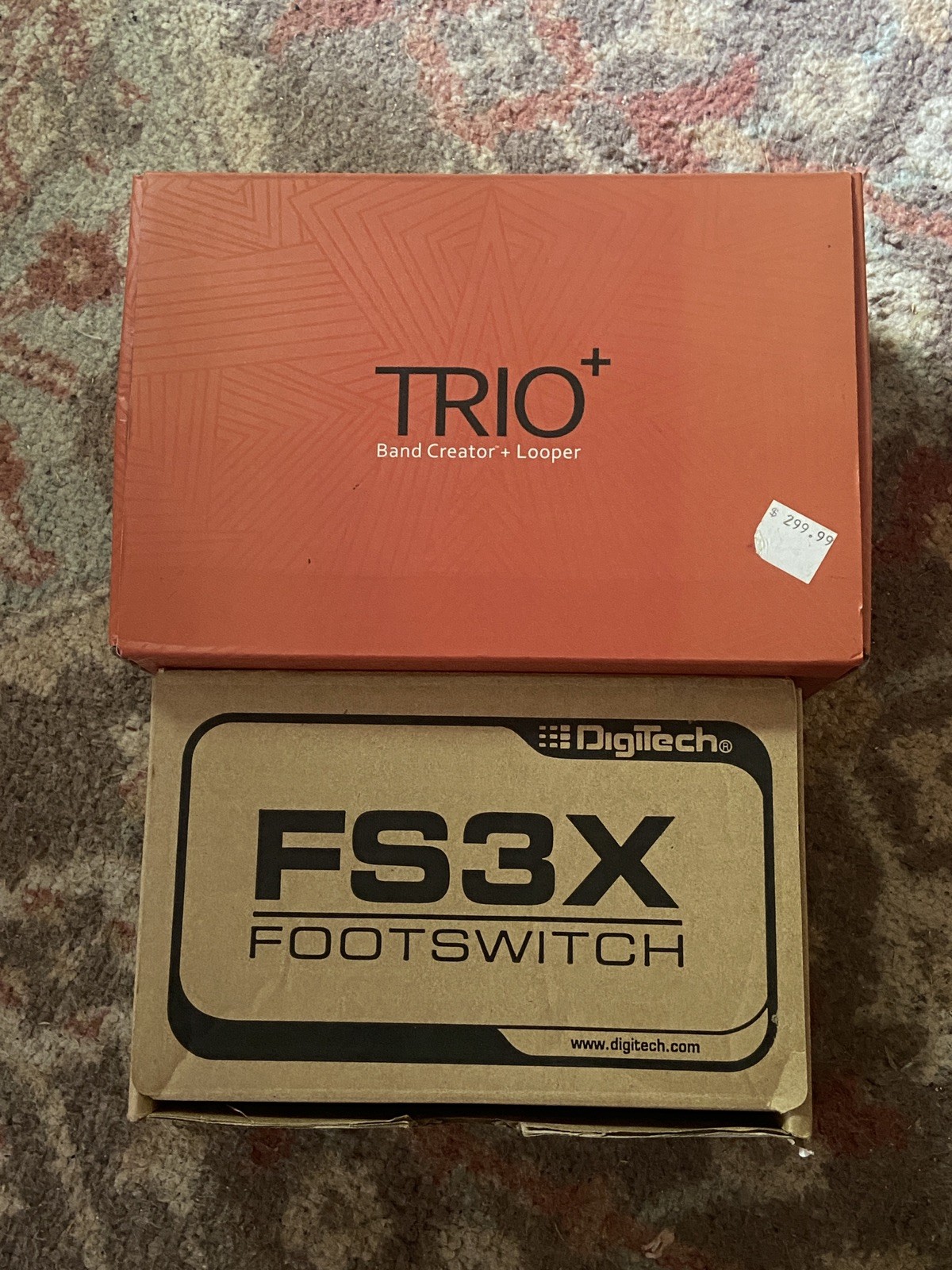 DigiTech Trio Plus Band Creator & Looper  With Footswitch & SD card Tested Works