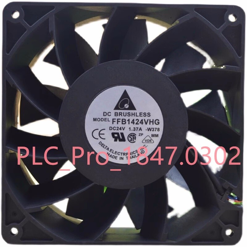1PCS NEW FFB1424VHG 1.37A 140*140*50mm 3pin inverter cooling fan fast ship #zc