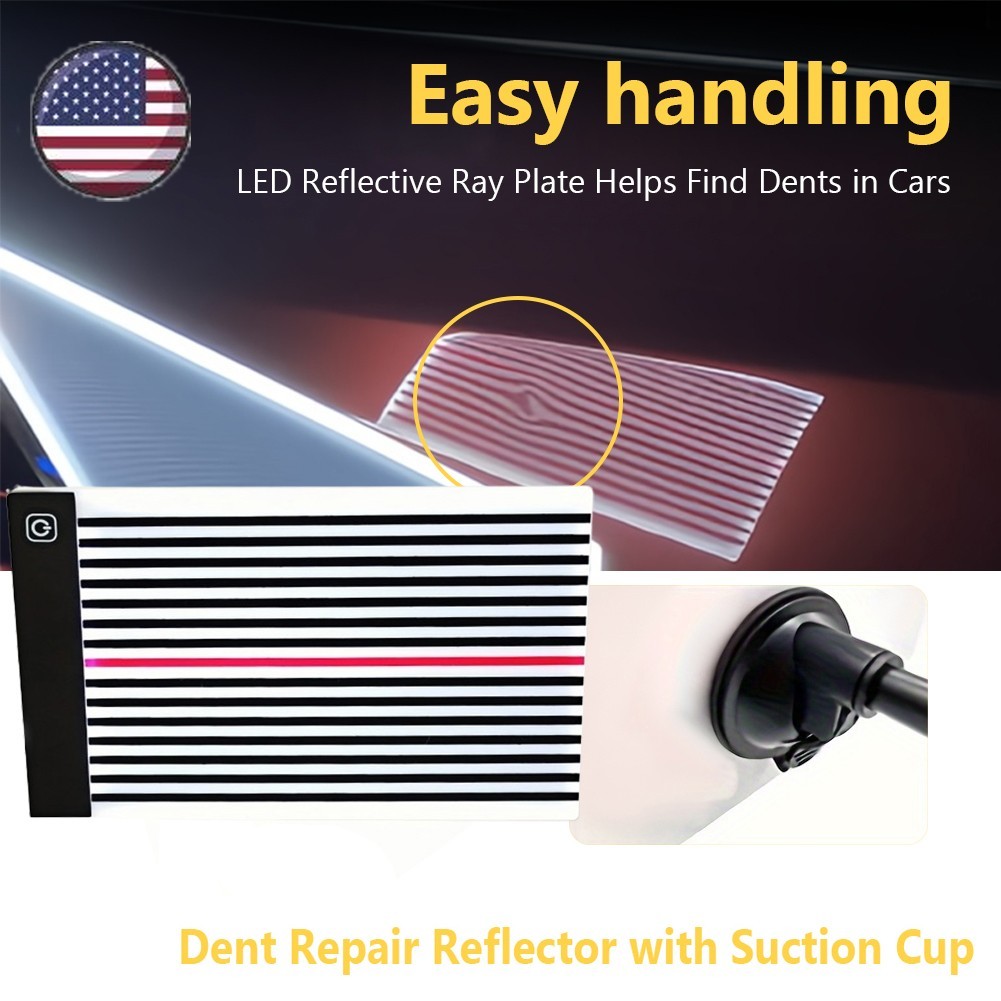 Pdr Light Paintless Dent Repair Tools Car Dent Reflector Led Stripe Line Board