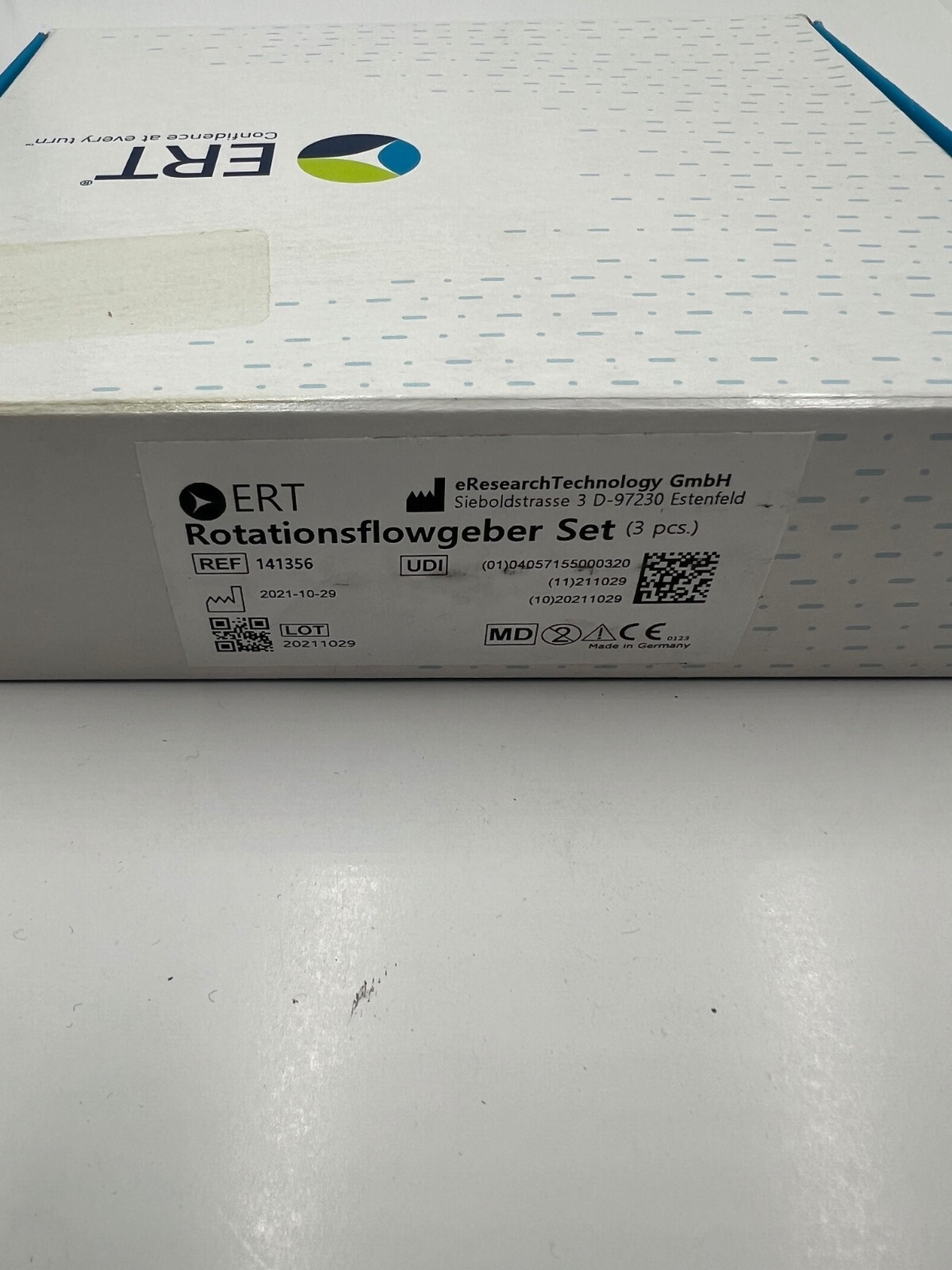 (QTY 9) ERT 141356 Rotational Flow Sensor (Rotationsflowgeber)