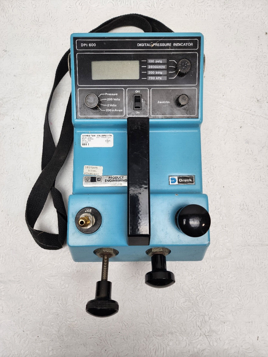Druck/GE DPI 600 Digital Pressure Indicator/Calibrator (DPI600)
