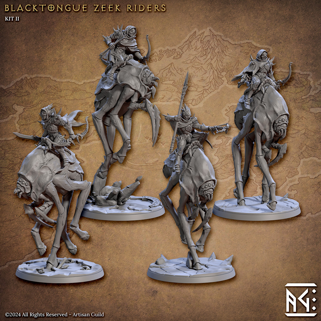 Zeek Riders | Artisan Guild Miniatures