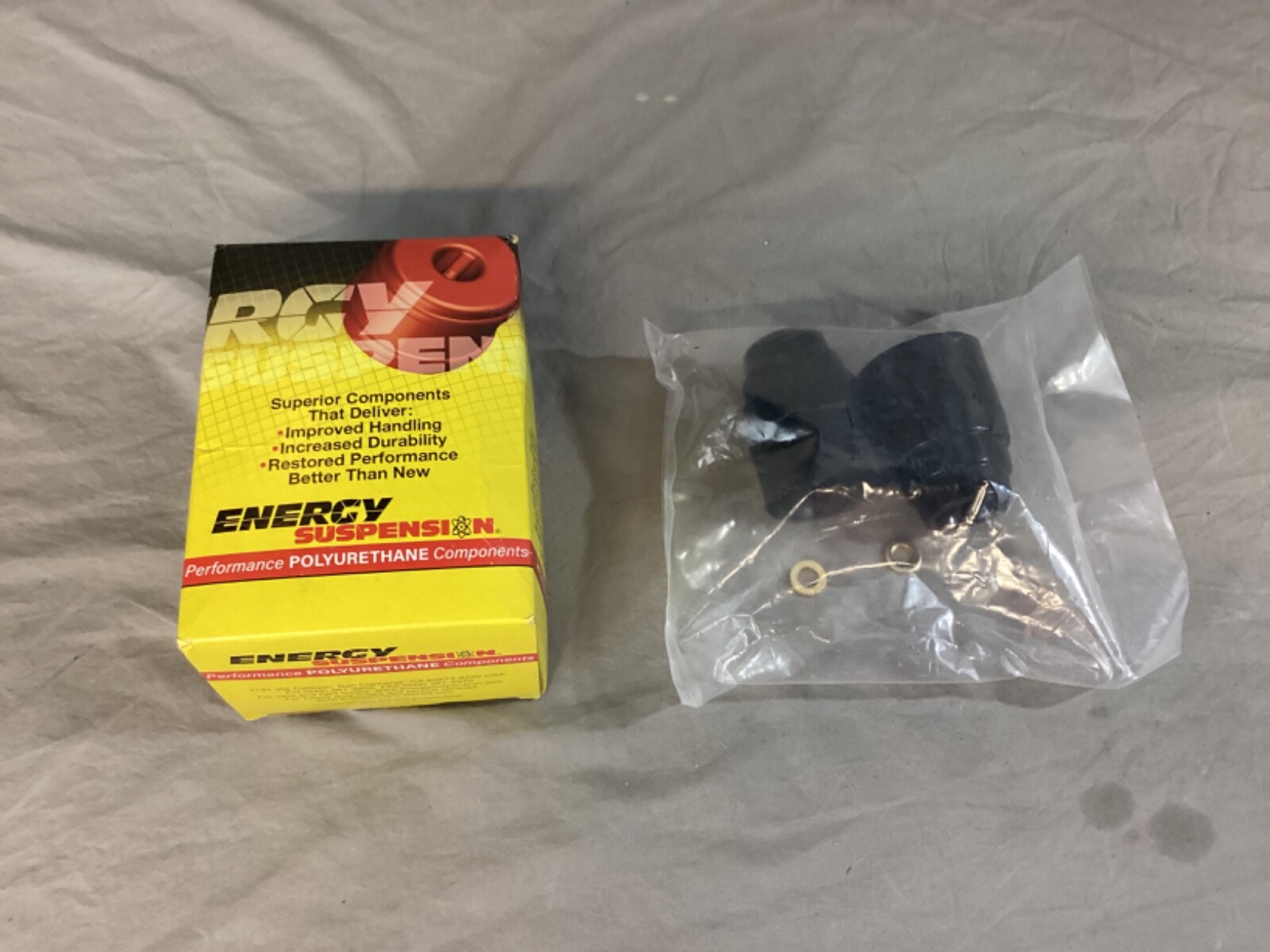 Energy Suspension 9.9143G  9-9143G 3-1/8in BUMP STOP Polyurethane Black #1