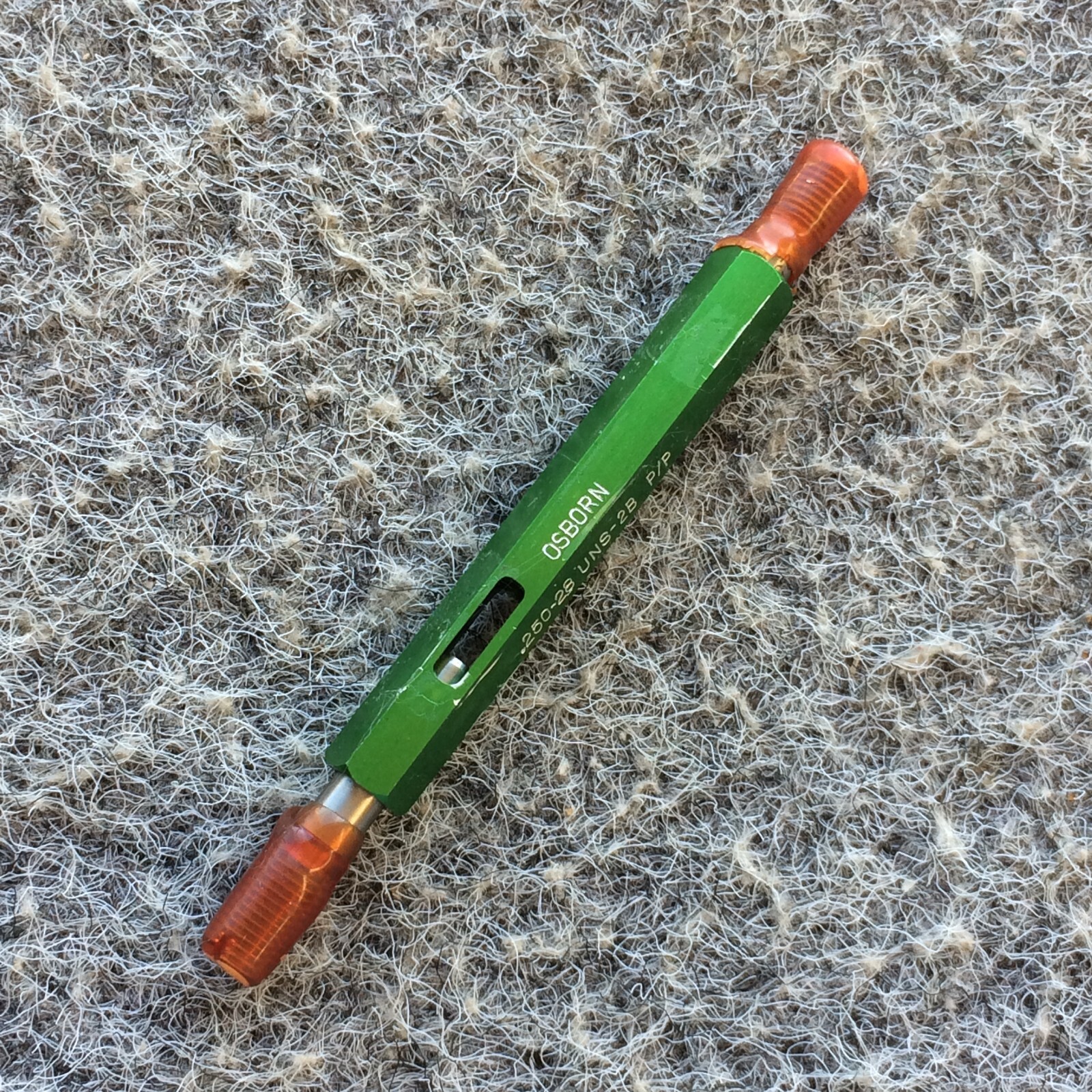 1/4 28 UNS 2B THREAD PLUG GAGE GO .2269 / NO GO .2294