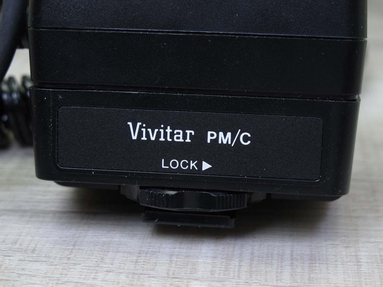 VIVITAR 5600 System Flash + DSC-3 and PMC PM/N2 Sync Cables