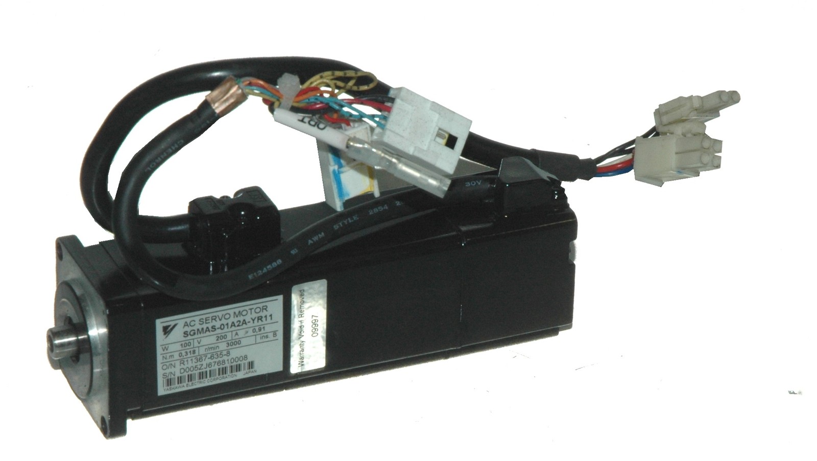 Yaskawa Motors AC-Servo SGMAS-01A2A-YR11 *REPAIR EVALUATION ONLY* [PZJ]