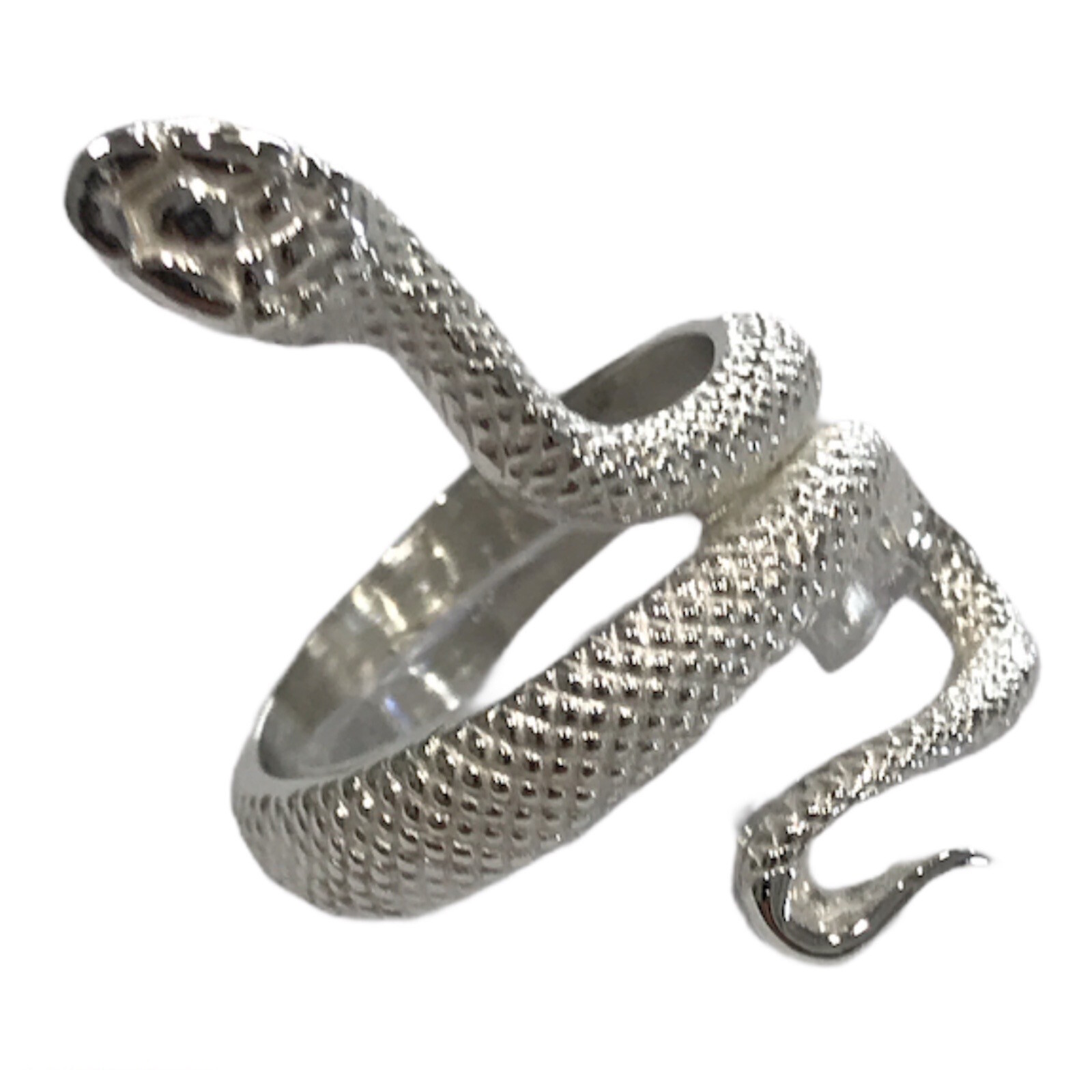 925% Silver Snake Ring