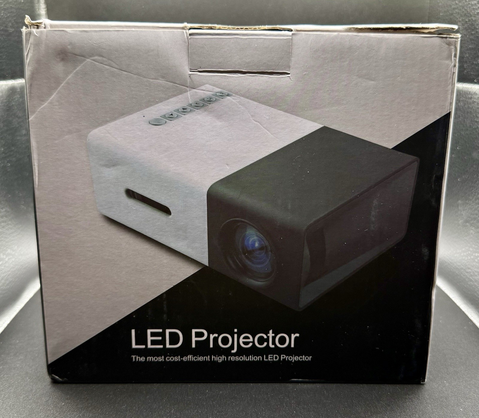 Mini Projector High Resolution LED  projector W/Remote bundle Instructions NEW