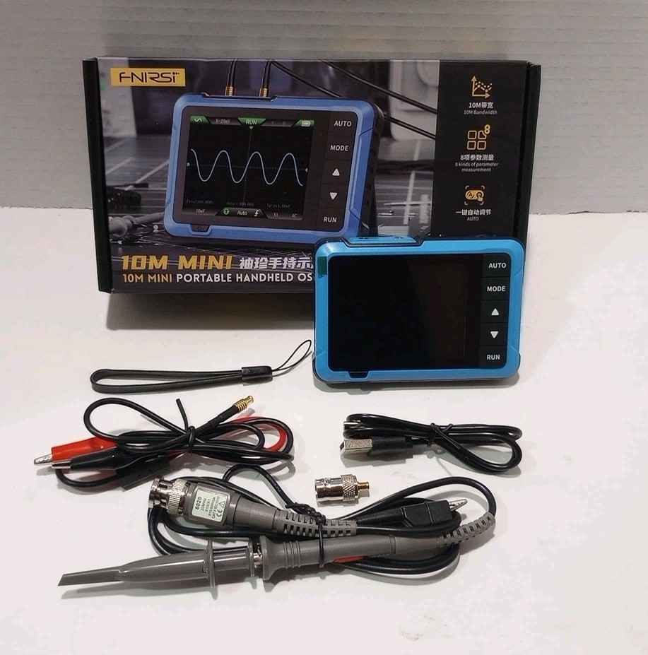 10M Mini Portable Handheld Oscilloscope+Signal Generator DSO-510