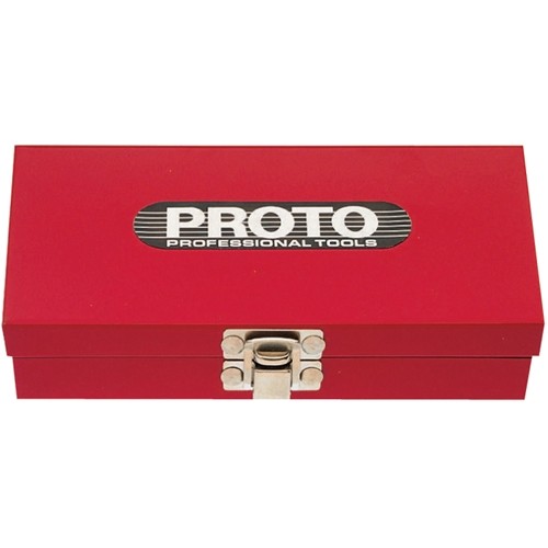 Stanley Proto J5299R 10-3/8" Easy-to-Transport Socket Set Utility Tool Box