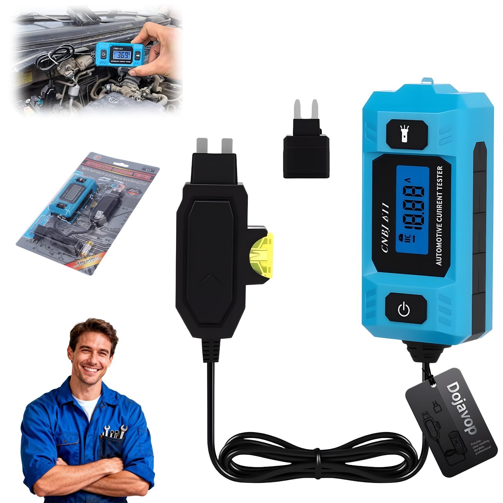 Car Fuse Relay Tester Automotive Probador De Relay Automotriz Circuit Fusible...