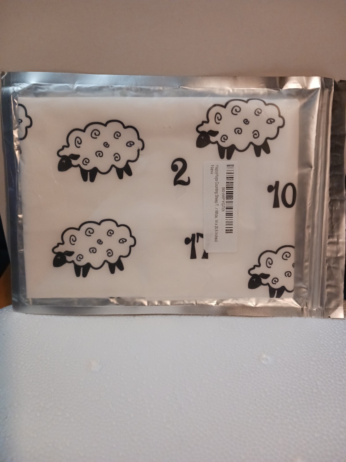 Toddler Pillowcase 14x20.5 Inch "Counting Sheep"