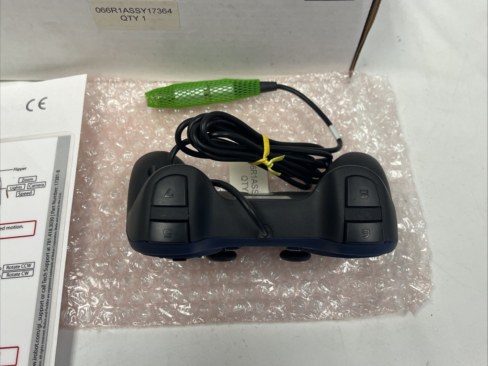 IRobot PackBot Tactical Robot Hand Controller Model 1.1 Logitech *NEW IN BOX*