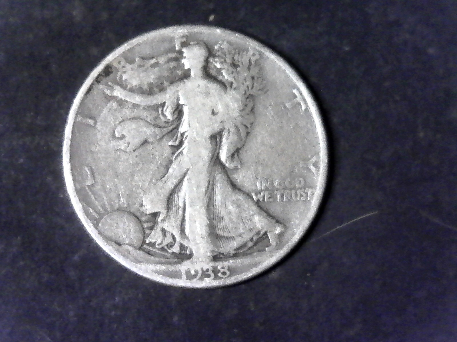 1938-P Walking Liberty Half Dollar #71722