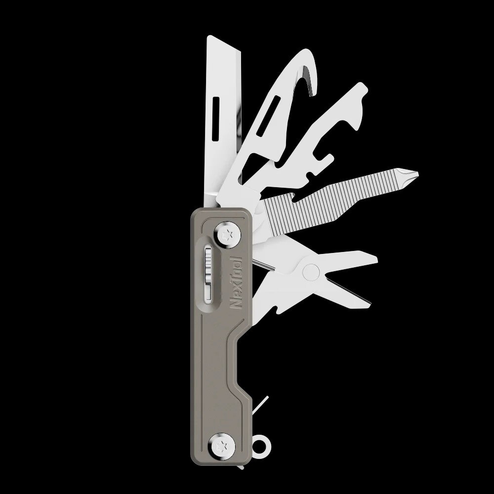 Nextool 10 in 1 Tools Multifunction Unpack Knife Scissors Screwdriver Folding
