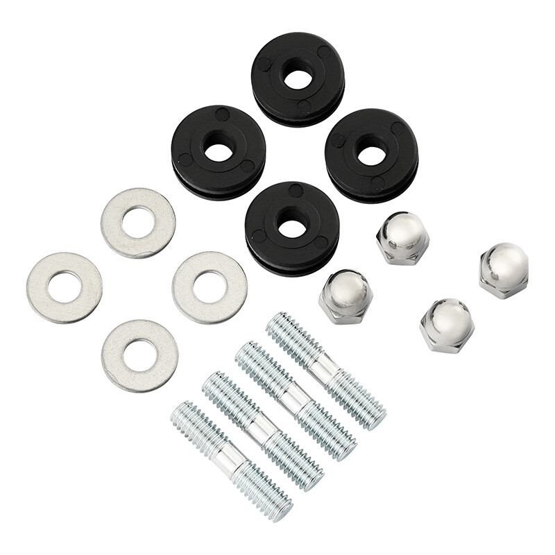 Chrome Windshield Docking Hardware Kit Fit For Harley Road King Special 17-2025