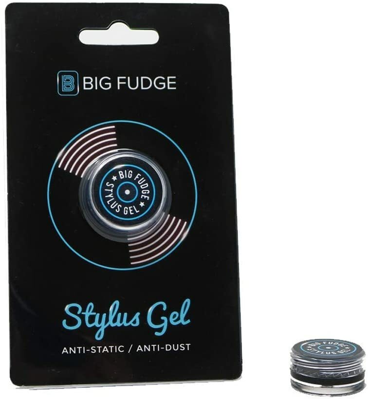 Big Fudge Turntable Stylus Cleaning Gel, anti-static / anti-dust (BFSG101US) NEW