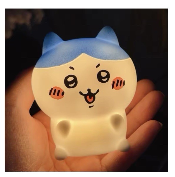 Anime Chiikawa Usagi Hachiware Cartoon Cute Figure Night Lamp Decoration Desktop