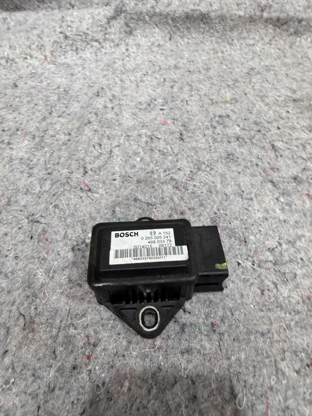 FERRARI F430 YAW 188172 RATE SENSOR 0265005241