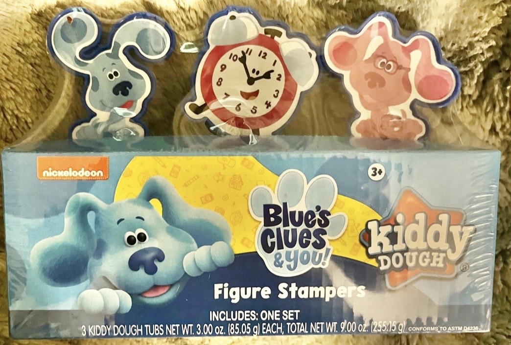 Blues Clues Kiddy Dough Stampers