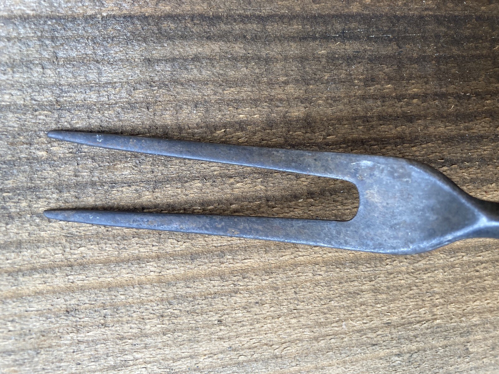 Primitive Fork Stag Horn Handle 10.5” Old