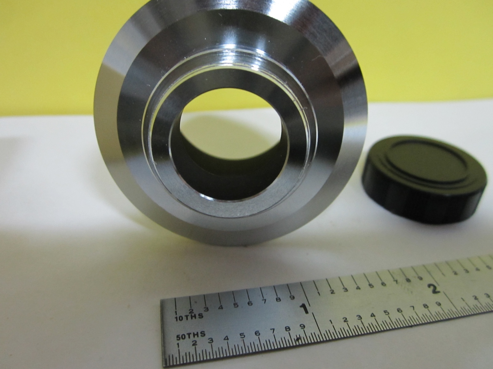 MICROSCOPE PART NIKON CAMERA ADAPTER C MOUNT JAPAN OPTICS AS PICTURED 96-B-04