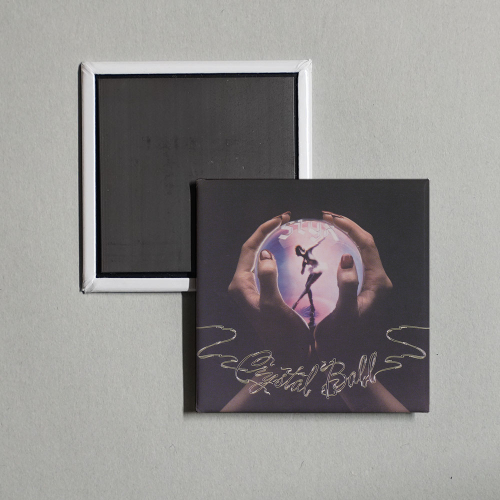 Styx - Crystal Ball Album Cover Locker Fridge Magnet