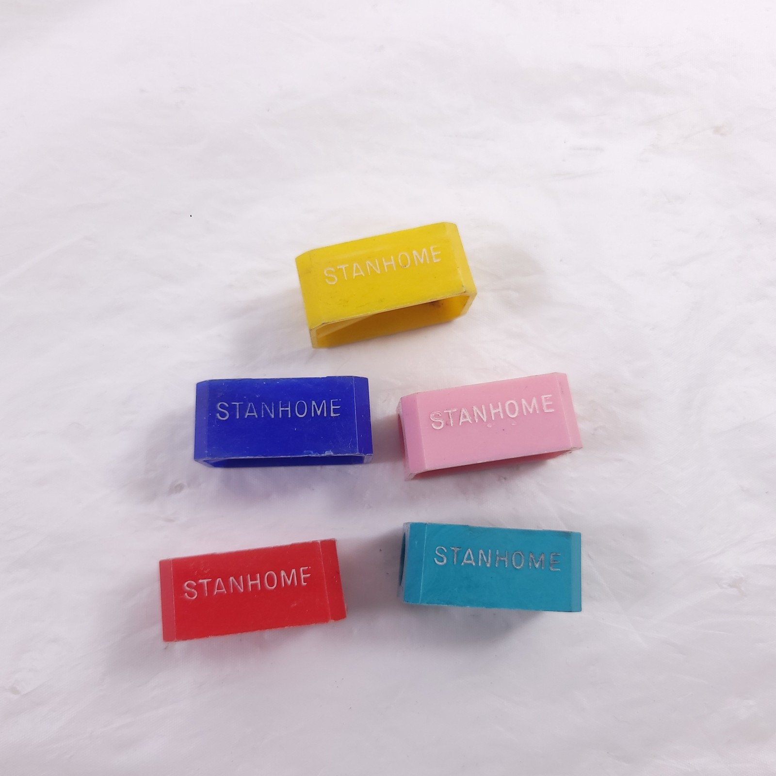 Vintage Pocket Pencil Sharpeners Stanhome Colorful
