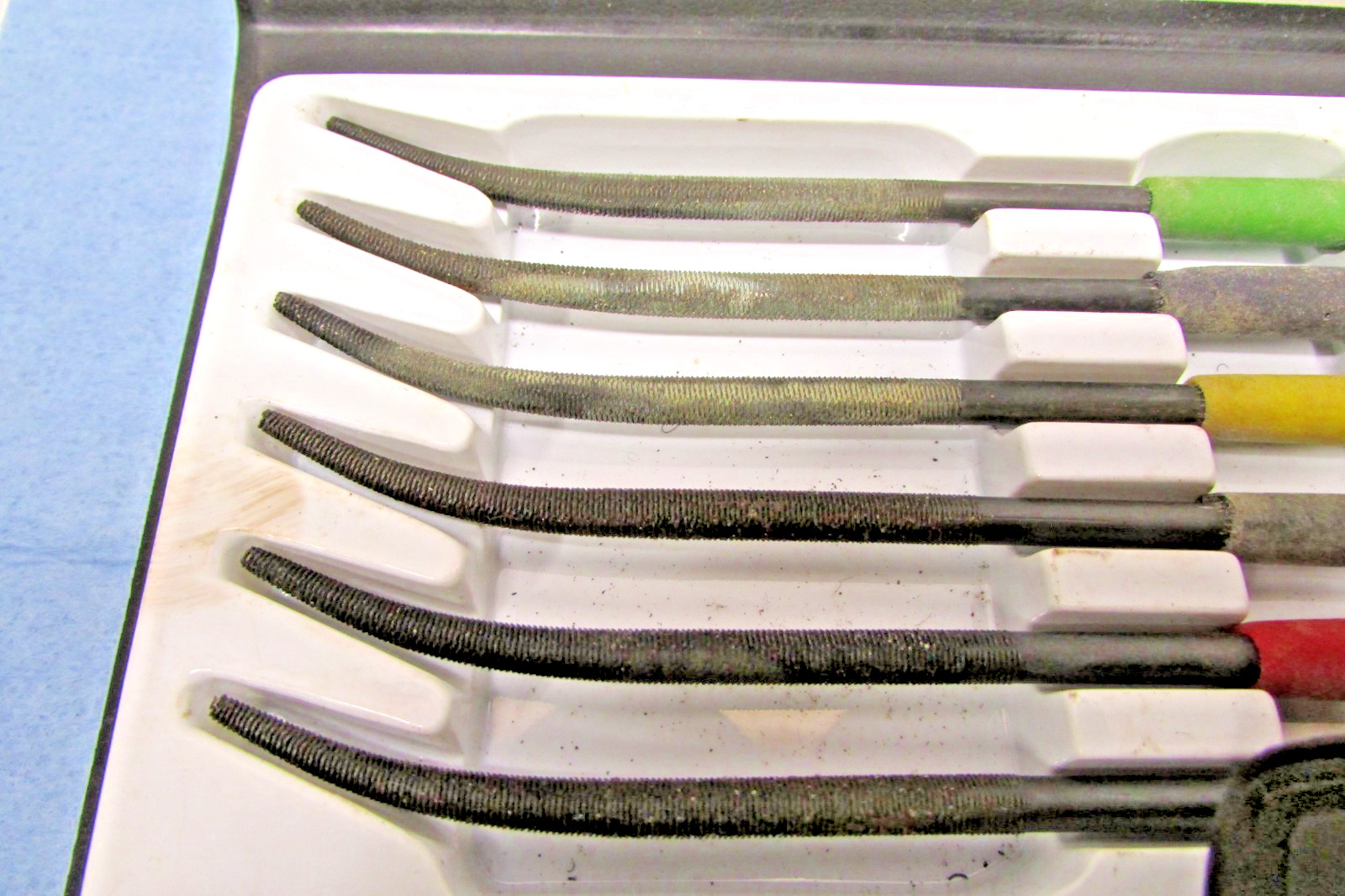 TSUBOSAN Hardness Testing Files HRC40-65 6 Pc Set