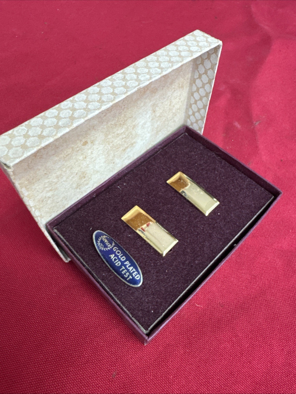 GENSCO Army Officer Rank 2LT 2nd Lieutenant O2 Insignia Gold Plated C748