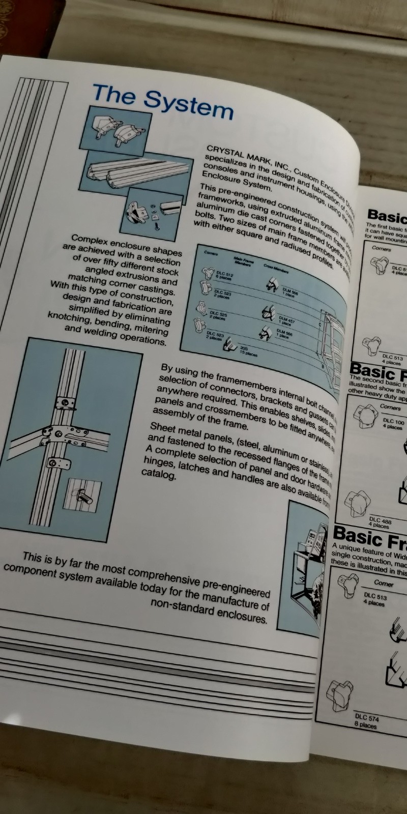 1991 Crystal Mark Inc. Custom enclosure design and fabrication Catalog C2