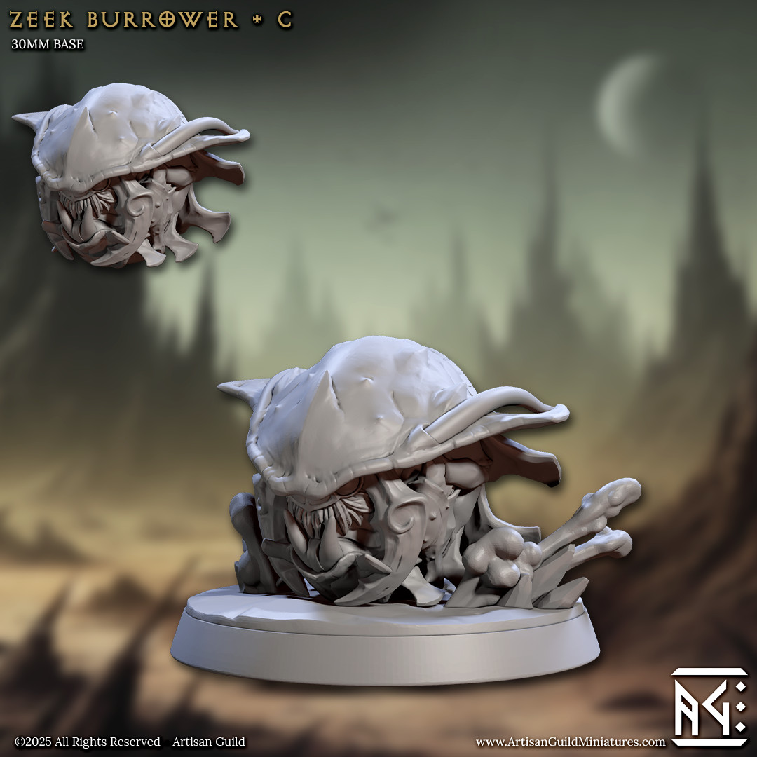 Zeek Burrower - Stalking Aberration -  Artisan Guild - Dungeons and Dragons