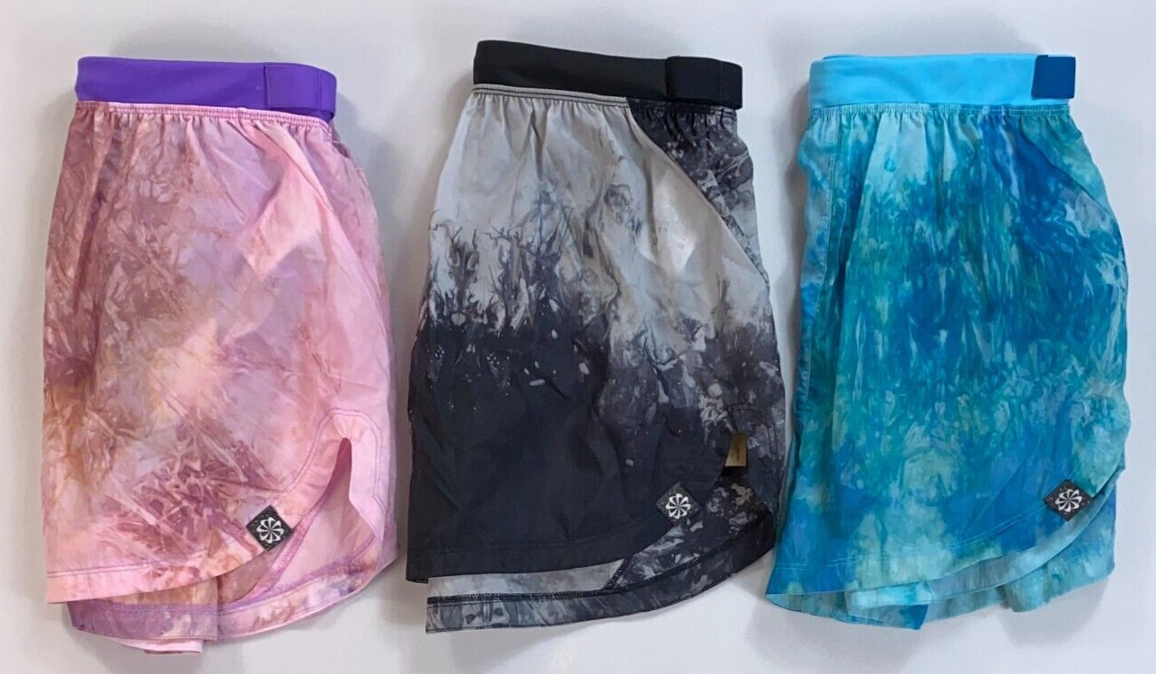 Women's Nike Trail Repel Move To Zero Watercolor Running Shorts DX1021 NEW