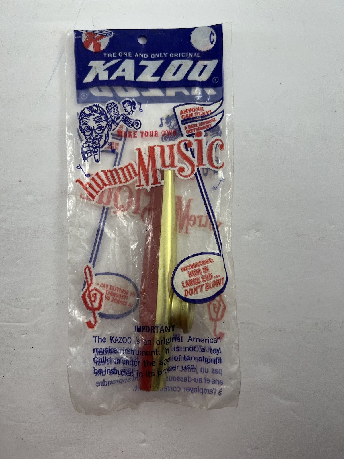 The One and Only Original Kazoo ~ NIP