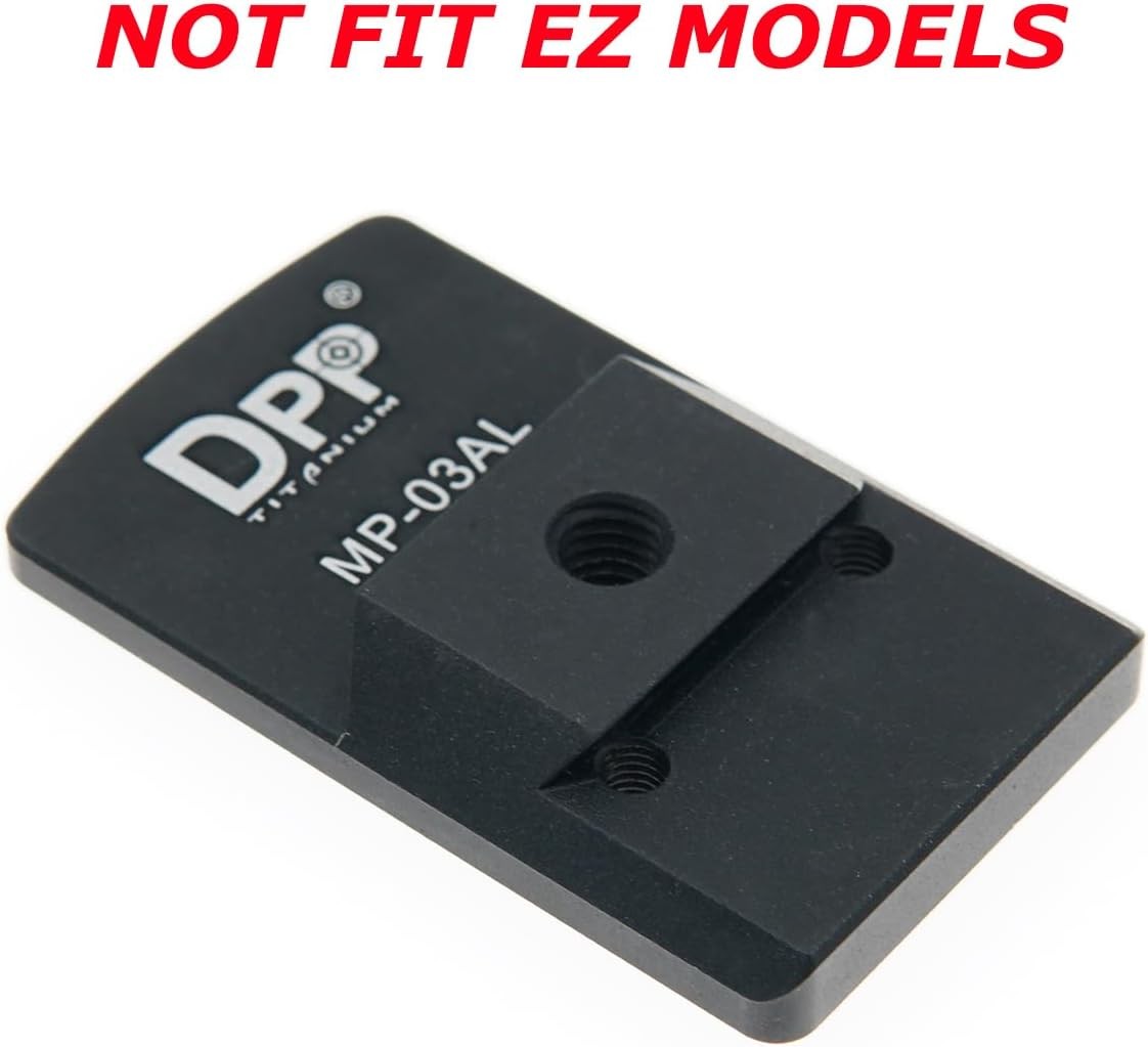 DPP Titanium Dovetail Mount Compatible with Smith Wesson MP Holosun...