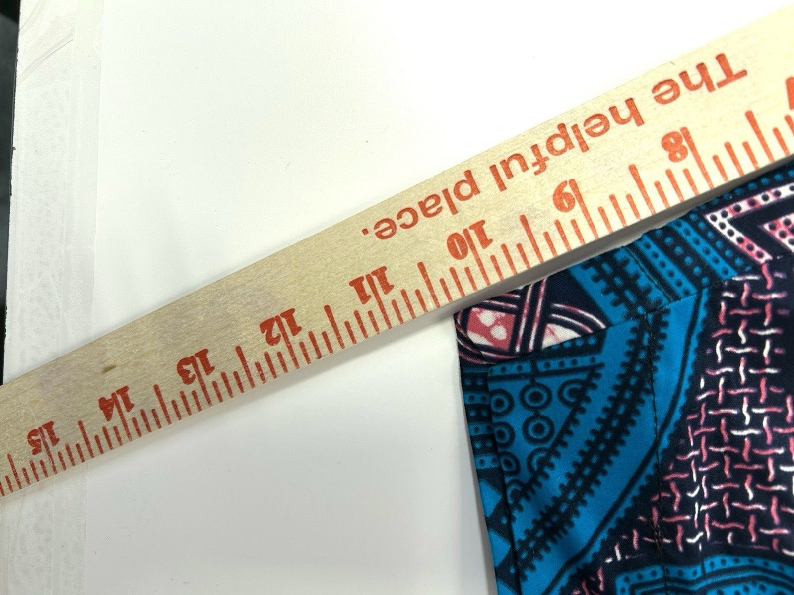 African Wax Fabric Ankara Shorts Pockets No Size Check Measurements Multicolor