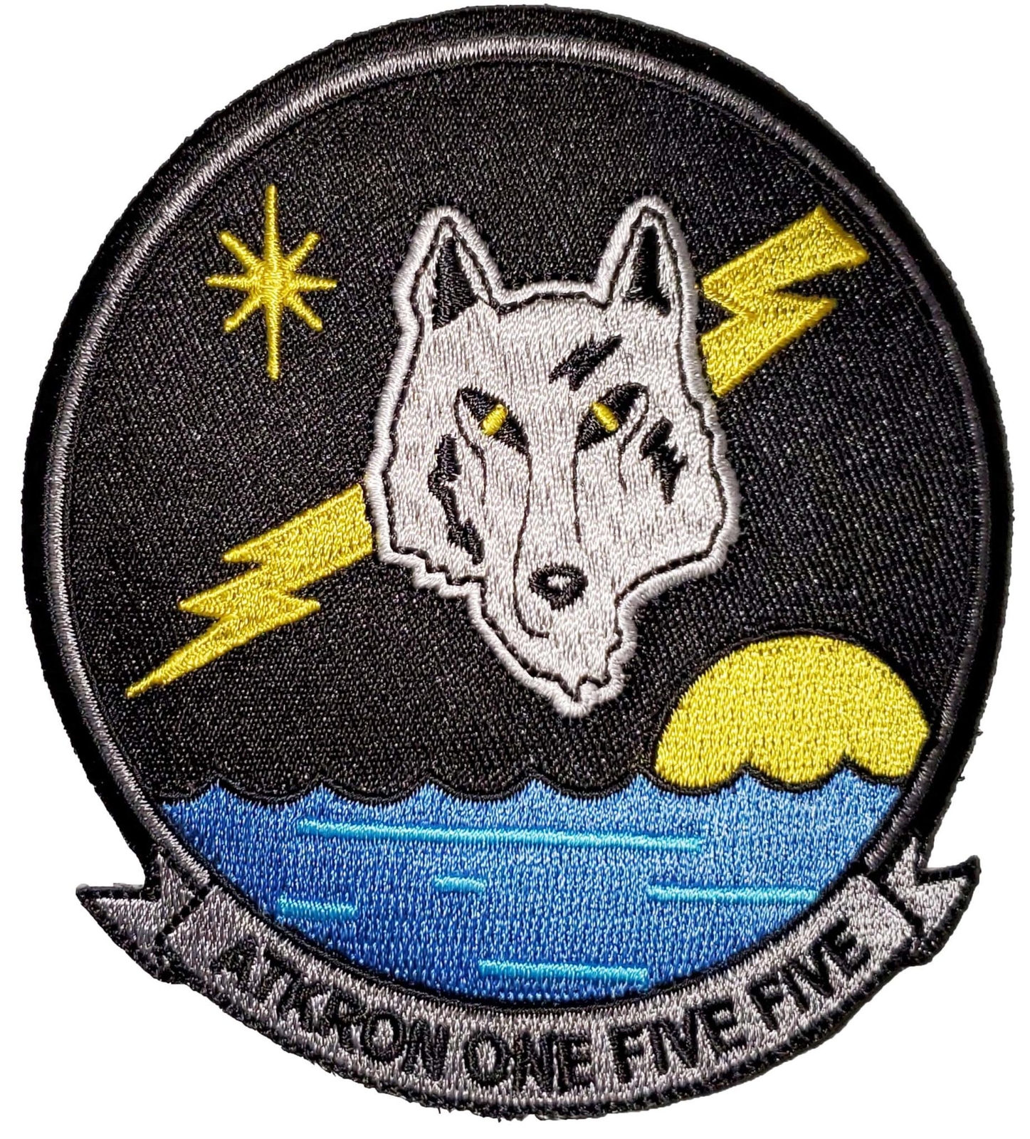 VA-155 Silver Foxes Squadron Patch - Sew On